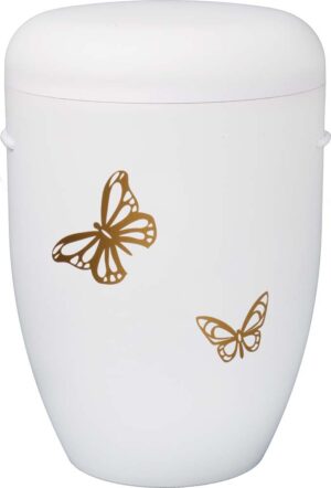 Urne weiß, Schmetterlinge 10187