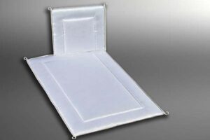 354 KS  Decke für Kinder weiß 40 cm - 140 cm