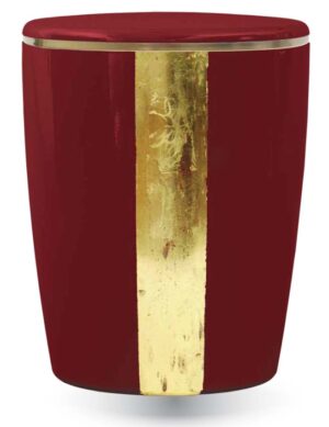 Urne rot/gold 00515