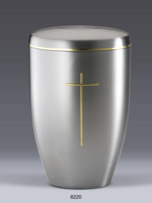6220   Stahl, Goldkreuz, Goldband
