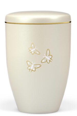 6236 SM   Stahlurne Schmetterlinge
