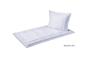 64 VD-074 - Deckengarnitur weiß Volant