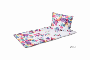 653942 Weiß mit bunten Herzen