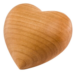 82500 - Erinnerungstück “Heart”, Kirsche, Herz 7 cm (Schmeichler)