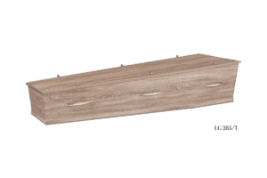 LG 285/T  Spanplatte mit Papierfolie furniert, Trüffelwachs