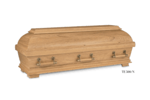 TE 500/N Eiche Kuppeltruhe natur