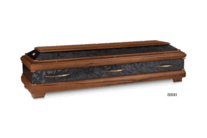 8800  Frakétruhe massiv Wurzelholzeinlage blau inkl. 770 FLÄM.GALV.