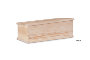 Kindersarg/Gebeinesarg 60 cm + 80 cm, roh