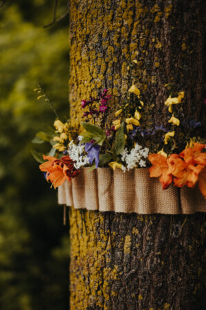 BL/BAUM-1 ECO Blumenband - ORIGINAL - Sackleinen/Jute