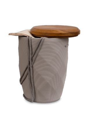 Diamanten - grau mit Apfelbaum Deckel