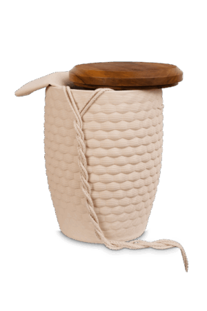 Zeitgeist - creme mit Apfelbaum Deckel