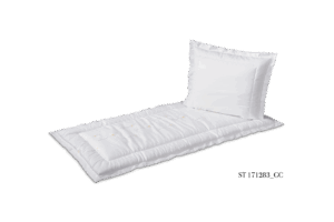 ST 171283 GC  Mischgewebe elfenbein, gest. Calla