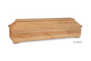 LG 370/Ö  Kastanientruhe geölt ohne Metall inkl. 6/6 Holzgriffe zum ausziehen
