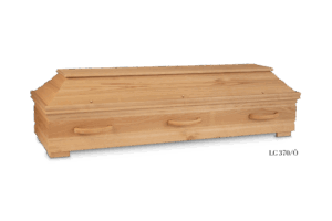 LG 370/Ö  Kastanientruhe geölt ohne Metall inkl. 6/6 Holzgriffe zum ausziehen