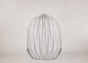 RS16  Kaizen - Seeurne, gesprenkeltes Weiß - RAUM