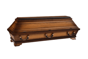 TE 7/RA  Eichensarg Karies rust.-altd.