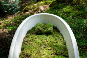 Moos - Innenausschlag Loop Living Cocoon™ "Pilzsarg"