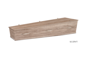 LG 270/T  Folie-Furnier-Sarg, Trüffelwachs